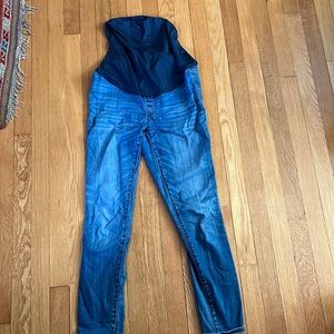 Madewell maternity skinny jeans, size 28